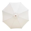 Bolero Round Parasol 2.5m Diameter Cream additional 5
