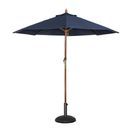 Bolero Round Parasol 2.5m Diameter Navy Blue additional 1