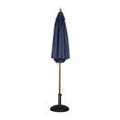 Bolero Round Parasol 2.5m Diameter Navy Blue additional 2