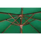Bolero Round Parasol 3m Diameter Green additional 3