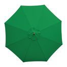 Bolero Round Parasol 3m Diameter Green additional 5