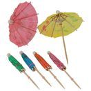 Fiesta Recyclable Paper Parasols Mixed Colours additional 2