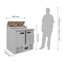 Polar G-Series Pizza Prep Counter Fridge 254Ltr additional 6