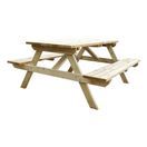Rowlinson Wooden Picnic Bench 5ft additional 4