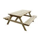 Rowlinson Wooden Picnic Bench 5ft additional 1