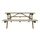 Rowlinson Wooden Picnic Bench 5ft additional 5