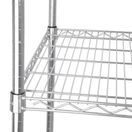 Vogue 4 Tier Wire Shelving Kit 460mm additional 1