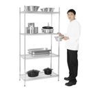 Vogue 4 Tier Wire Shelving Kit 460mm additional 19