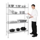 Vogue 4 Tier Wire Shelving Kit 460mm additional 5
