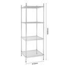 Vogue 4 Tier Wire Tower Unit 610x610mm additional 3