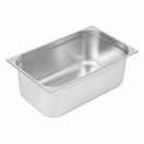 Vogue Heavy Duty Stainless Steel 1/1 Gastronorm Tray 200mm additional 1