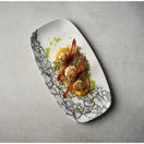 Churchill Kintsugi Accents Quartz Black Chefs Oblong Plate 298 x 152mm additional 2