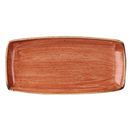 Churchill Stonecast Rectangular Plate Spiced Orange 295 x 150mm additional 1