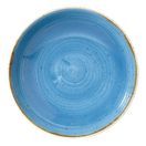 Churchill Stonecast Round Coupe Bowl Cornflower Blue 248mm additional 1