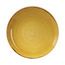 Churchill Stonecast Round Coupe Bowl Mustard Seed Yellow 248mm additional 1