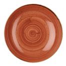 Churchill Stonecast Round Coupe Bowl Spiced Orange 310mm additional 1