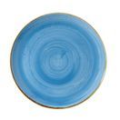 Churchill Stonecast Round Plates Cornflower Blue 342mm additional 1