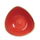 Churchill Stonecast Triangle Bowls Berry Red 235mm additional 1