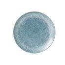 Churchill Studio Prints Raku Coupe Plate Topaz Blue 217mm additional 1