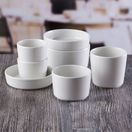 Churchill Super Vitrified Nourish Straight Sided Soup Bowls White 15oz additional 5