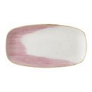 Churchill Stonecast Accents Petal Pink Chefs Oblong Plate 348 x 186mm additional 1
