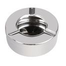 Olympia Stainless Steel Windproof Ashtray 90mm additional 1