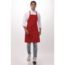 Chef Works Bib Apron Red additional 7