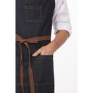 Chef Works Urban Memphis Wide Bib Apron Indigo additional 2