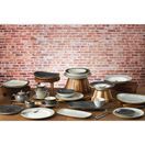 Churchill Studio Prints Homespun Charcoal Black Square Plate 252mm additional 2