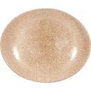 Churchill Studio Prints Raku Oval Coupe Plate Garnet Orange 270mm additional 1