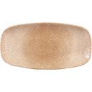 Churchill Studio Prints Raku Rectangular Plate Garnet Orange 298mm additional 1