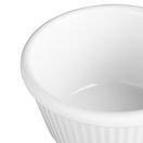 Olympia Kristallon Melamine Fluted Ramekins White 89mm additional 5