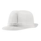 Trilby Hat White Mesh additional 4