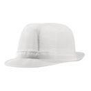 Trilby Hat White Mesh additional 2