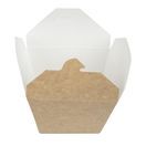 Colpac Recyclable Microwavable Food Boxes Square 750ml / 26oz - 10111 additional 4