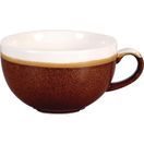 Churchill Monochrome Cappuccino Cup Cinnamon Brown 340ml additional 1