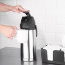 Nisbets Essentials Lever Action Airpot Double Wall 1.9Ltr additional 4