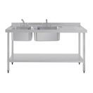 Vogue Double Sink Right Hand Drainer additional 3