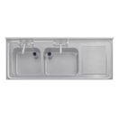 Vogue Double Sink Right Hand Drainer additional 8