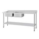 Vogue Double Sink Right Hand Drainer additional 10