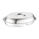 Olympia Oval Vegetable Dish Two Compartments 200mm additional 2