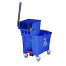 Jantex 30ltr Mop Bucket with Foot Pedal release - Blue additional 2