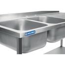 Vogue Fully Assembled Stainless Steel Sink Right Hand Drainer additional 6