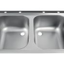 Vogue Fully Assembled Stainless Steel Sink Right Hand Drainer additional 7