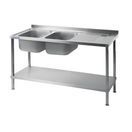 Vogue Fully Assembled Stainless Steel Sink Right Hand Drainer additional 11