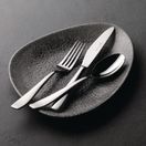 Churchill Studio Prints Raku Triangular Plates Quartz Black 300mm additional 3