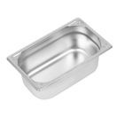 Vogue Heavy Duty Stainless Steel 1/4 Gastronorm Tray 100mm additional 1
