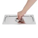Vogue Stainless Steel 1/3 Gastronorm Lid additional 3