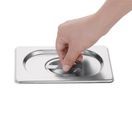 Vogue Stainless Steel 1/9 Gastronorm Lid additional 3