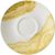 Churchill China Tide Gold Cappuccino Saucers 158mm